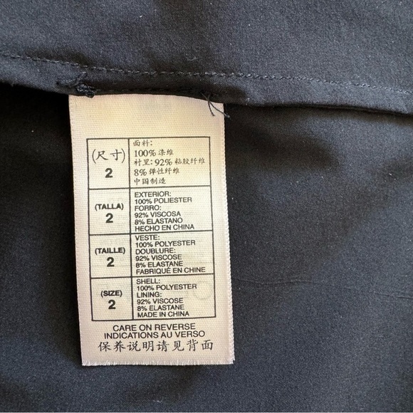 Leon Max Limited Edition Metallic Black Laser Cut Mini Dress Size 2 - Picture 10 of 10